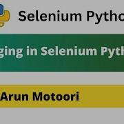 Logging In Selenium Python Selenium Python