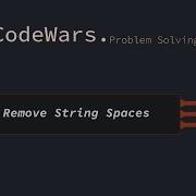 12 CodeWars JavaScript Remove String Spaces Arabic