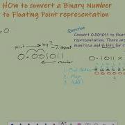 How To Represent A Binary Number In 24 Bit Floating Point