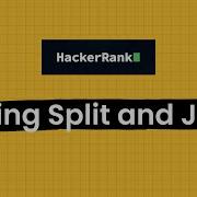 Hackerrank Solution String Split And Join 15