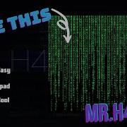 How To Make The Matrix Effect Tutorial MR H4CK0R CMD NOTEPAD DIY EASY