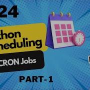 CRON Job Python Scheduling