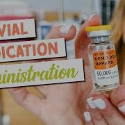 How To Draw Up Medication From A Vial Nursing School Medication Administration