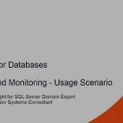 Foglight For Databases End To End Monitoring Usage Scenario