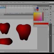 Beginning Drawing With Flash CS5 Paint And Ink BottleTools Gradients Part2