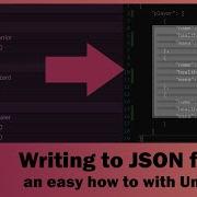 Writing To A JSON File An Easy How To With Unity