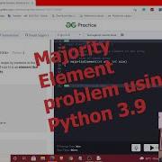 Majority Element Problem Python Code Frequently Asked Coding Interview And Exam Question