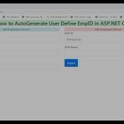 Auto Generate Unique ID In SQL Server ASP NET C CODERBABA