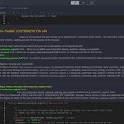 Theme Customization API Part 2