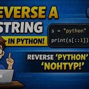 Reverse A String In Python In One Line Python Trick Shorts