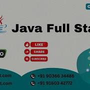 Java Full Stack Online Training Demo 18 07 2024