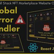React Global Error Handler How To Create ERROR Handler For API Smart Contract Debugging Error