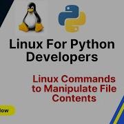 Linux Commands For Python Developers Linux Commands To Manipulate File Contents