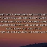 Post Malone A Thousand Bad Times Lyrics