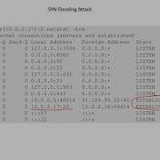 SYN Flooding