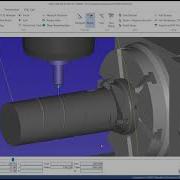 Simulating Haas VF2 HRT210 Horizontal Rotary A Axis