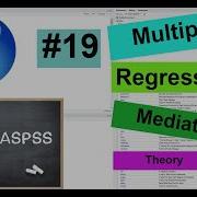 R 19 Multiple Linear Regression Mediators Theory
