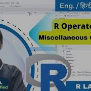 Miscellaneous Operator In R Language R Tutorial For Beginners R Programming