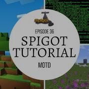 Spigot Plugin Development 36 MOTD Plugin