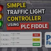 Simple Traffic Light Controller Using PLC Fiddle