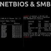NetBIOS And SMB Enumeration Nbtstat Smbclient