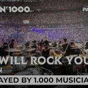 We Will Rock You Queen Rockin 1000 At Stade De France