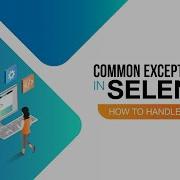 Common Exceptions In Selenium Java Automation Testing And How To Handle Them