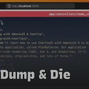 Dump Die Debugging In AdonisJS 6