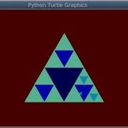 Sierpinski Triangle Animation On Python