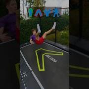 Jumping Into Impossible SHAPES Trampoline Backflip Challenge