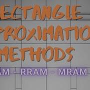 5 1 Rectangular Approximation Methods For Area Under Curves Part 1 Of 2