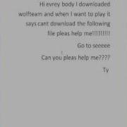Wolfteam Problem 1