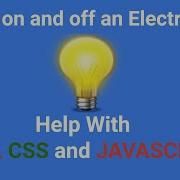 Bulb ON OFF Project In HTML JavaScript Switch On Off Light Bulb Bulb On Off Using JavaScript