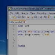 For Loop In Batch Cmd