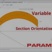Creo Parametric Variable Section Sweeps Part 2 Section Orientation Control