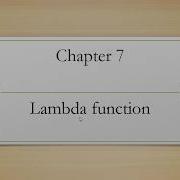12th Computer Science Chapter 7 Anonymous Or Lambda Function In Python