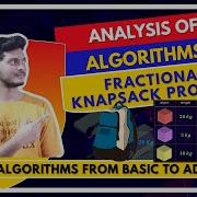 Fractional Knapsack Problem Greedy Method Analysis Of Algorithm Computer Science
