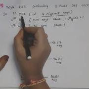 Double DES And Triple DES In Cryptography Cryptography And Network Security