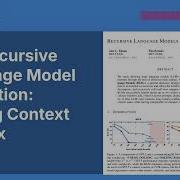 The Recursive Language Model Revolution Scaling Context By 100x
