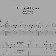 G8 Cliffs Of Dover Guitar Rockschool 2024 Grade 8 Tab