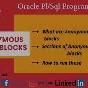 Oracle PL SQL Tutorial For Beginners Anonymous Blocks Creation Sections And Execution
