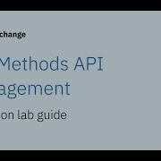 IBM WebMethods API Management Hands On Lab