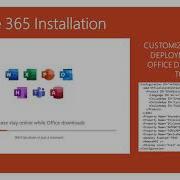 Office 365 Installation With Office Deployment Tool