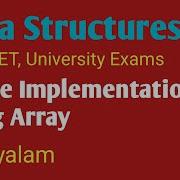Queue Implementation Using Array Data Structures Malayalam