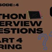 Python Interview Questions Python Tutorial Datatypes String String Slicing In Python