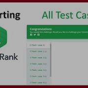 Big Sorting Hackerrank Solved Problem Solving Java