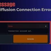 How To Fix Stable Diffusion Connection Errored Out