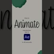 How To Animate Write On Text In Aftereffects