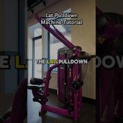 LAT PULLDOWN MACHINE TUTORIAL Build Your Lats Sides Of Your Back Planetfitness