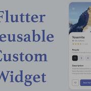 Flutter Reusable Custom Widgets Reuse Buttons Components